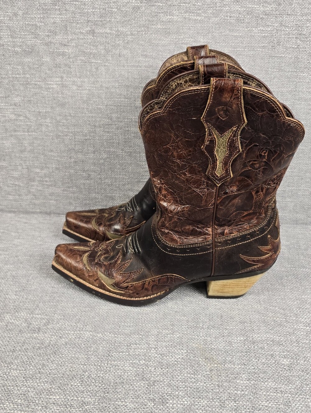 Ariat Dahlia Womens Brown Western Boots Sz 8B